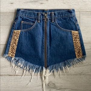 CARMAR Denim Skirt